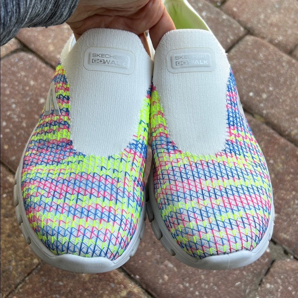 Skechers Colorful Go Walk Glide-Step-Flex Slip-On… - image 7